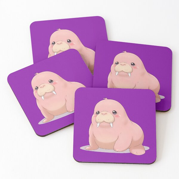 Item preview, Adorable Kawaii Cute Walrus designed and sold by bvdesignart.