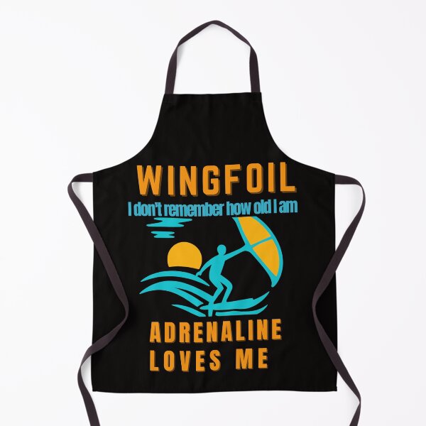 Item preview, WingFoil  I Don’t Remember How Old I Am  Adrenaline Loves Me  Extreme Water Sports Tee designed and sold by MojNetSerwis WWK.