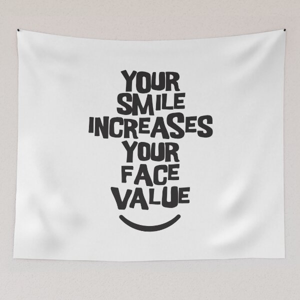 Item preview, Your Smile Increases Your Face Value 3 designed and sold by Vector-Artist.