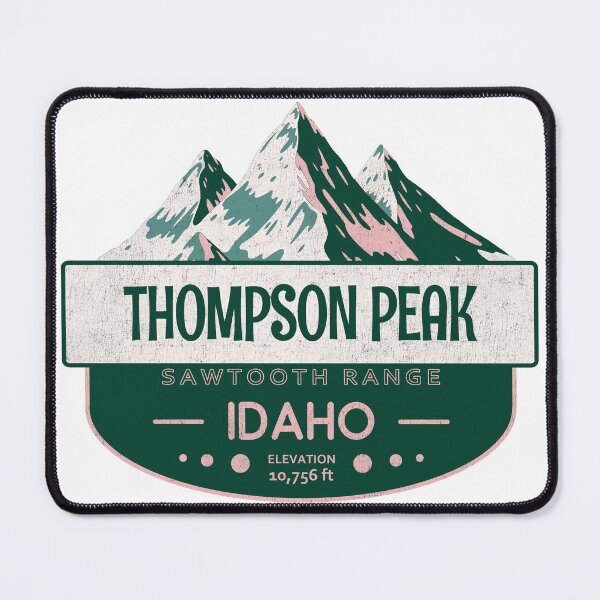 Item preview, Thompson Peak, Sawtooth Range, Idaho, Mountain Design designed and sold by Wanderful-roads.