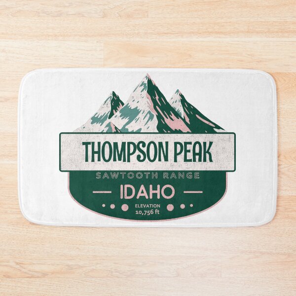 Item preview, Thompson Peak, Sawtooth Range, Idaho, Mountain Design designed and sold by Wanderful-roads.