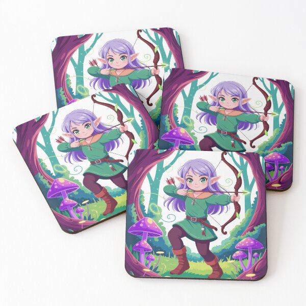 Item preview, Cute Elf Archer – Fantasy Anime Style designed and sold by NeoCrea-Geek.