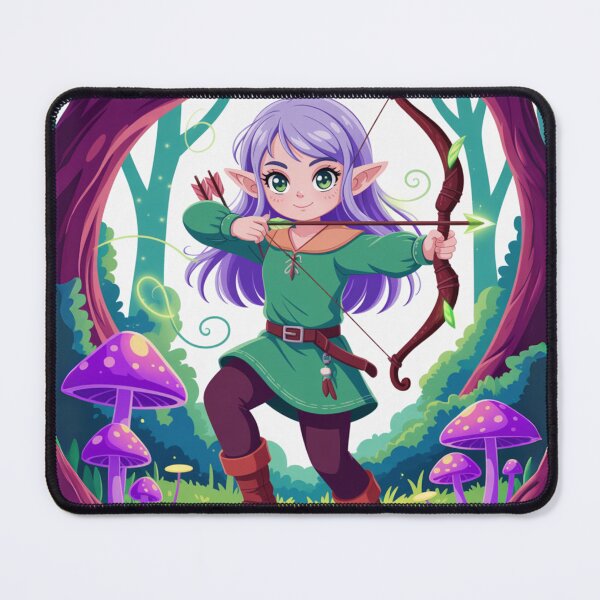 Item preview, Cute Elf Archer – Fantasy Anime Style designed and sold by NeoCrea-Geek.