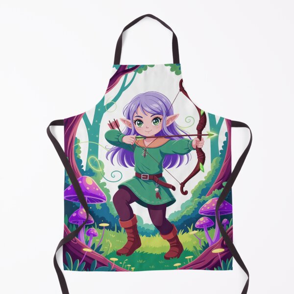 Item preview, Cute Elf Archer – Fantasy Anime Style designed and sold by NeoCrea-Geek.