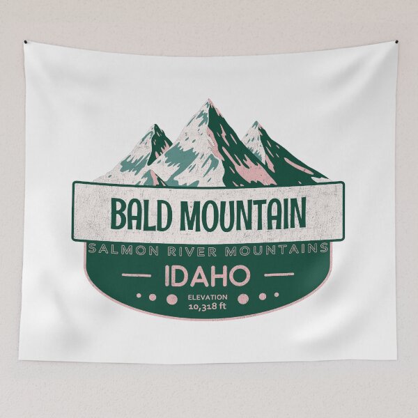 Item preview, Bald Mountain, Salmon River Mountains, Idaho, Mountain Design designed and sold by Wanderful-roads.