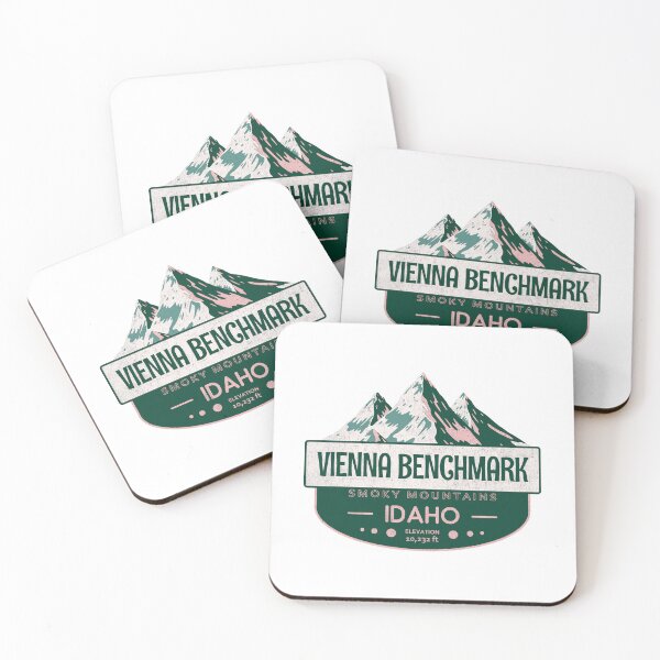 Item preview, Vienna Benchmark, Smoky Mountains, Idaho, Mountain Design designed and sold by Wanderful-roads.