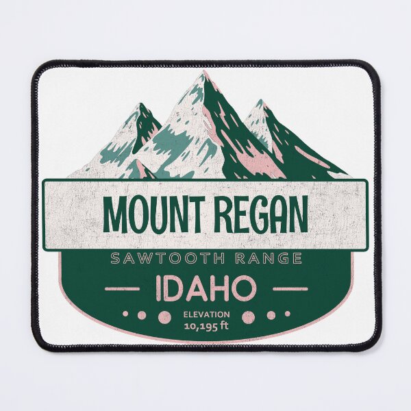 Item preview, Mount Regan, Sawtooth Range, Idaho, Mountain Design designed and sold by Wanderful-roads.