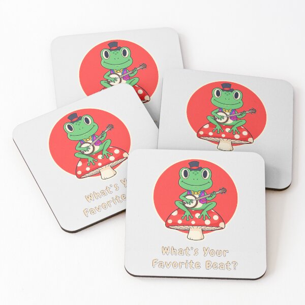 Item preview, Dapper Frog Banjo Player designed and sold by SplashTastic.