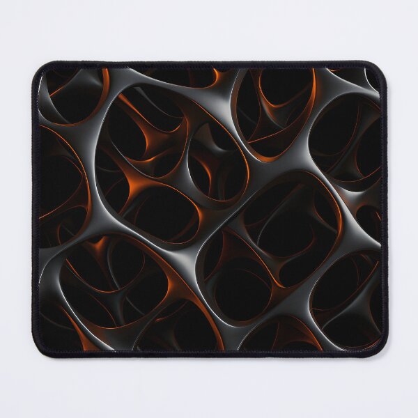 Item preview, Metallic Abstract Loops designed and sold by Kaleidoscope Print.