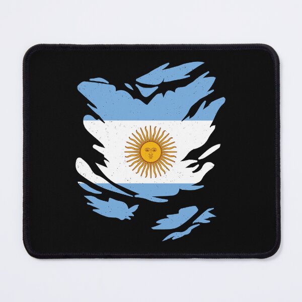 Item preview, RIPPED SHIRT FLAG INSIDE - ARGENTINA - Fans and Teams for Men and Women T-shirt designed and sold by wallsandpatts.