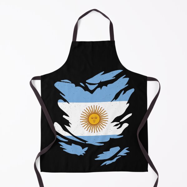 Item preview, RIPPED SHIRT FLAG INSIDE - ARGENTINA - Fans and Teams for Men and Women T-shirt designed and sold by wallsandpatts.