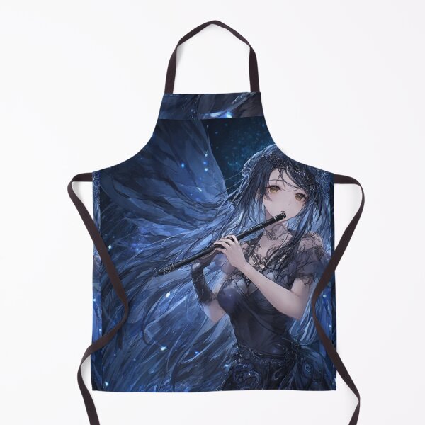 Item preview, Enchanted Blue Fairy with Black Flute designed and sold by ArtsJulian.