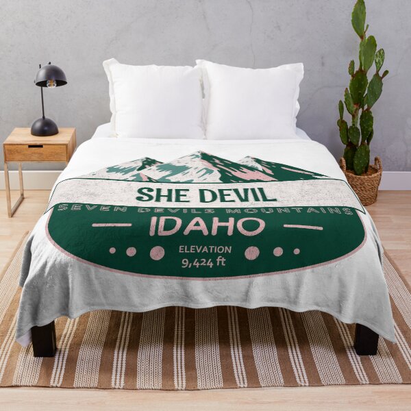 Item preview, She Devil, Seven Devils Mountains, Idaho, Mountain Design designed and sold by Wanderful-roads.
