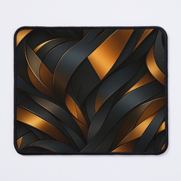 Item preview, Golden Flow Geometry designed and sold by Kaleidoscope Print.