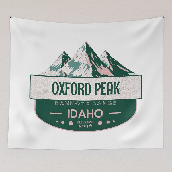 Item preview, Oxford Peak, Bannock Range, Idaho, Mountain Design designed and sold by Wanderful-roads.