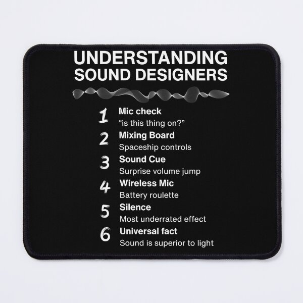 Item preview, Sound Designers – Funny Theatre Tech design designed and sold by Shop The Show.