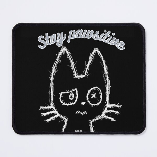 Item preview, "Stay Pawsitive"| Motivational Sticker Pack | Minimalist Quotes & Icons | MindLift Studio designed and sold by MindLiftStudio.