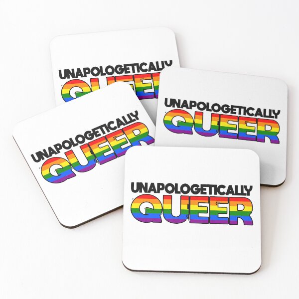 Item preview, Queer Identity Rainbow Text – LGBTQ Pride designed and sold by Drag Up Studio.