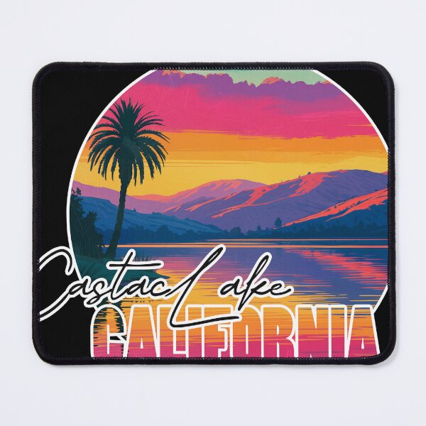 Item preview, Castac Lake, Kern County, California, Lake sunset designed and sold by Wanderful-roads.