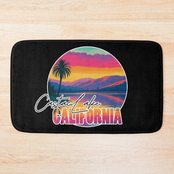 Item preview, Castac Lake, Kern County, California, Lake sunset designed and sold by Wanderful-roads.