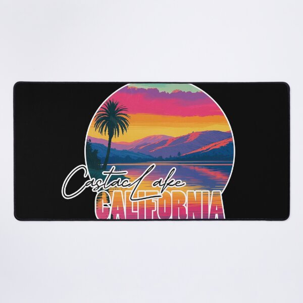 Item preview, Castac Lake, Kern County, California, Lake sunset designed and sold by Wanderful-roads.