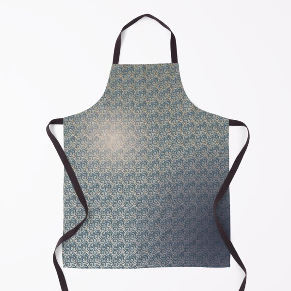 Item preview, Swirls Pattern Blue and Tan designed and sold by TyBrockDesigns.