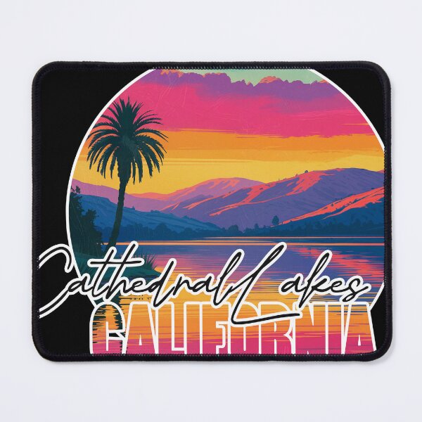 Item preview, Cathedral Lakes, Mariposa County, California, Lake sunset designed and sold by Wanderful-roads.