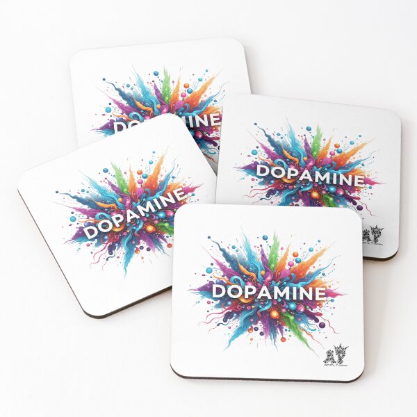 Item preview, Dopamine Rush Abstract Art Design designed and sold by APStyles.
