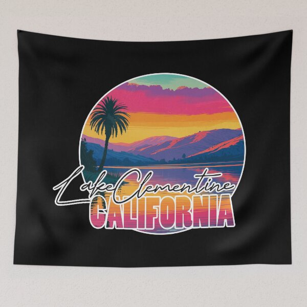 Item preview, Lake Clementine, Placer County, California, Lake sunset designed and sold by Wanderful-roads.