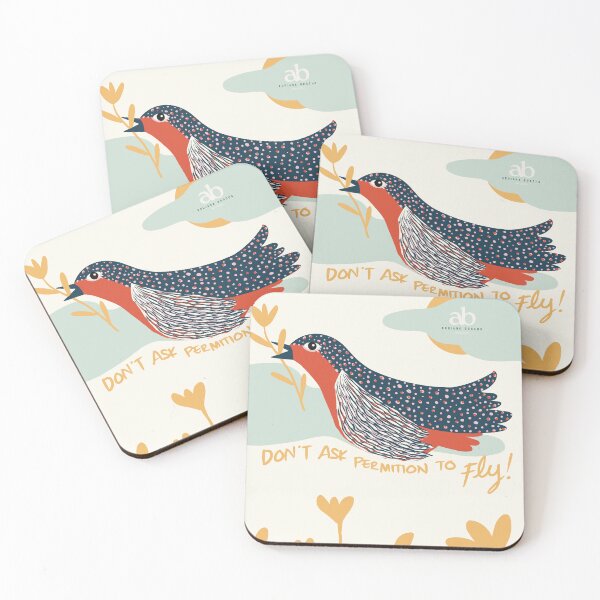 Item preview, Bird flying designed and sold by Adriana Bracho.
