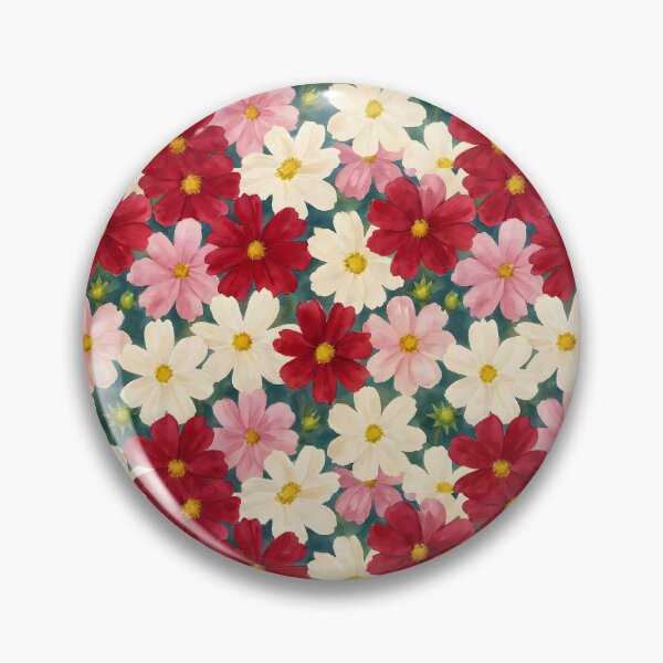 Item preview, Cosmos bipinnatus ‘Sensation Mix’ Pattern designed and sold by HOMETOWN86.