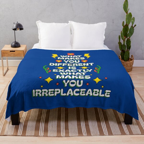 Item preview, What Makes You Different is Exactly What Makes You Irreplaceable designed and sold by Millusti.