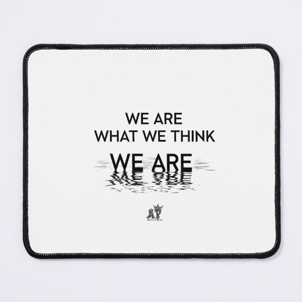 Item preview, The Mind's Reflection Artistic Quote designed and sold by APStyles.