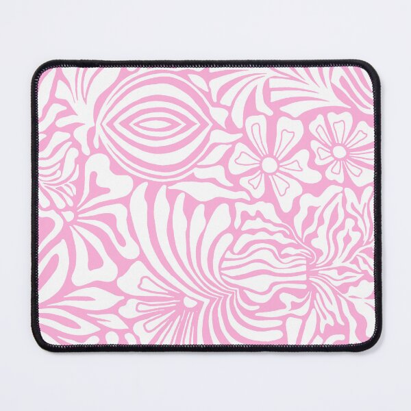 Item preview, Ellie-Fugitive Flamingo- Medium Pink White designed and sold by Fabricatemyart.