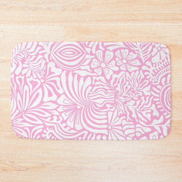 Item preview, Ellie-Fugitive Flamingo- Medium Pink White designed and sold by Fabricatemyart.