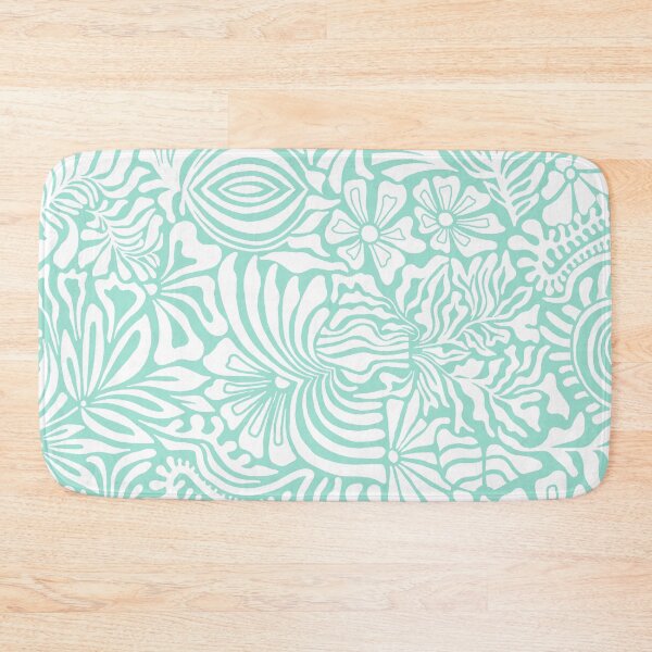 Item preview, Ellie-Delphin Greenish Blue designed and sold by Fabricatemyart.