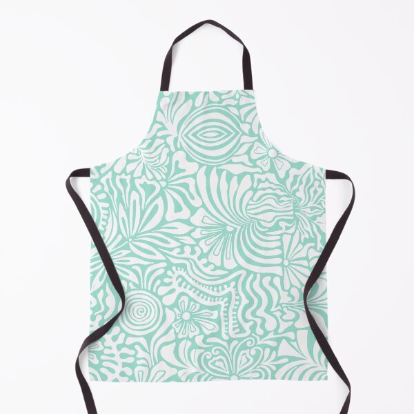Item preview, Ellie-Delphin Greenish Blue designed and sold by Fabricatemyart.