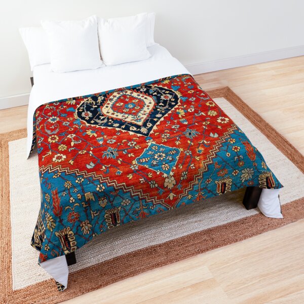Antique Persian Carpet Print Comforter