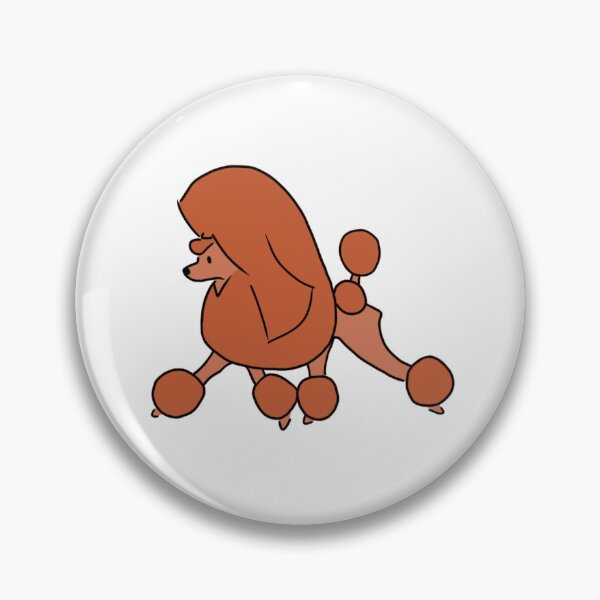 Aperçu de l'œuvre Caniche Toy rouge créée et vendue par PippyPoodles.