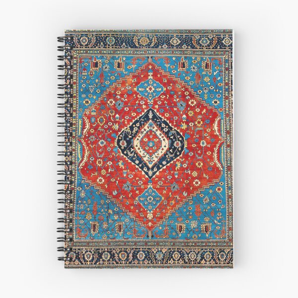 Item preview, Antique Persian Carpet Print designed and sold by Vicky Brago-Mitchell®.