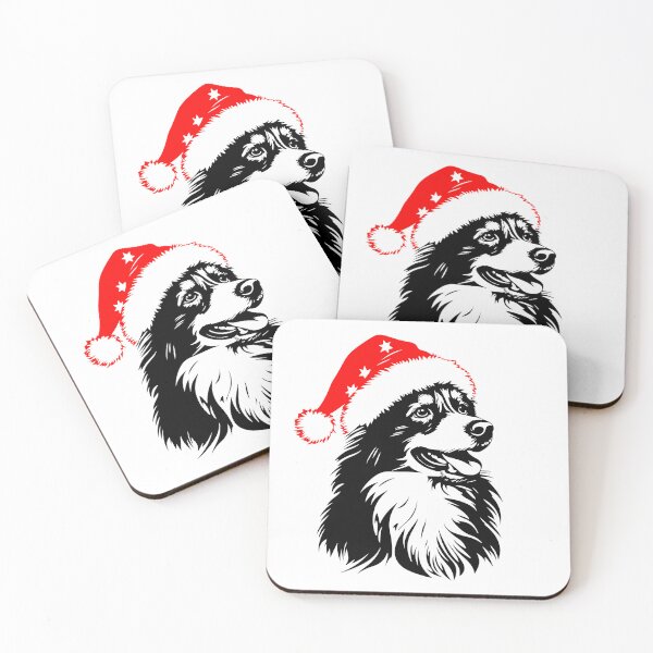 Item preview, Festive Sheltie Christmas Art designed and sold by JollyCritters.