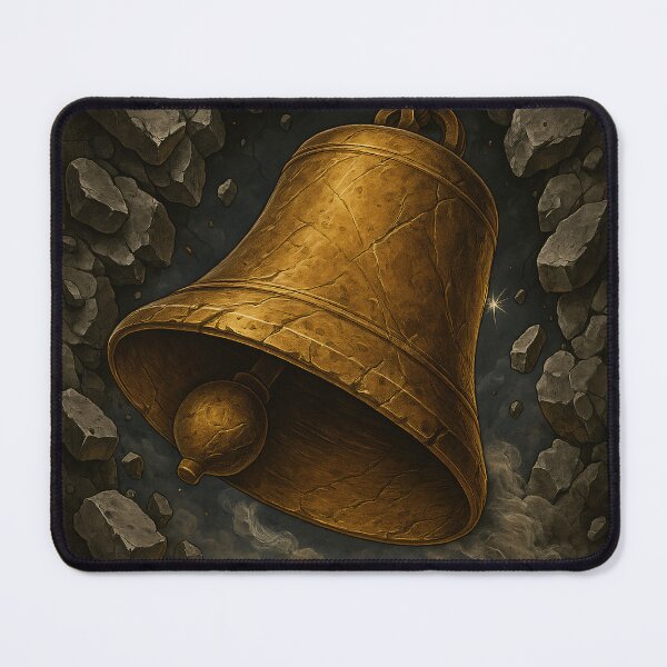 Item preview, Golden Bell designed and sold by Kaleidoscope Print.