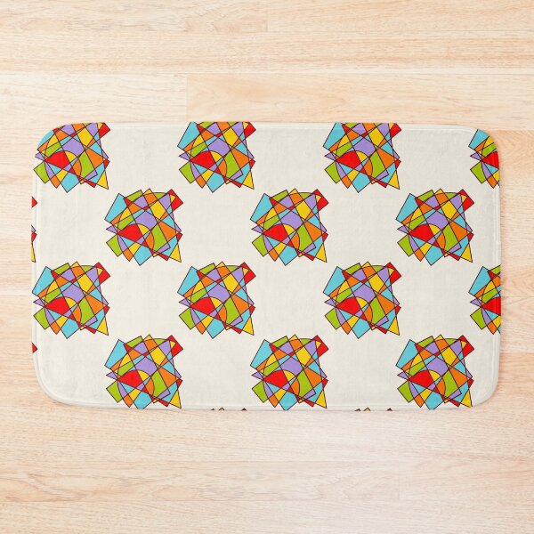 Item preview, Colorful Star Geometry – Abstract Pattern designed and sold by StelinaBik.