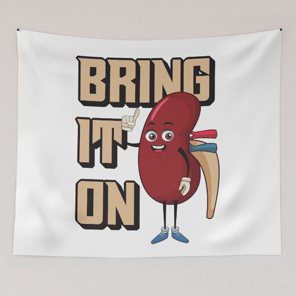Item preview, Bring It On Motivational Quote Bold Typography Art designed and sold by ArtsyExplorer.