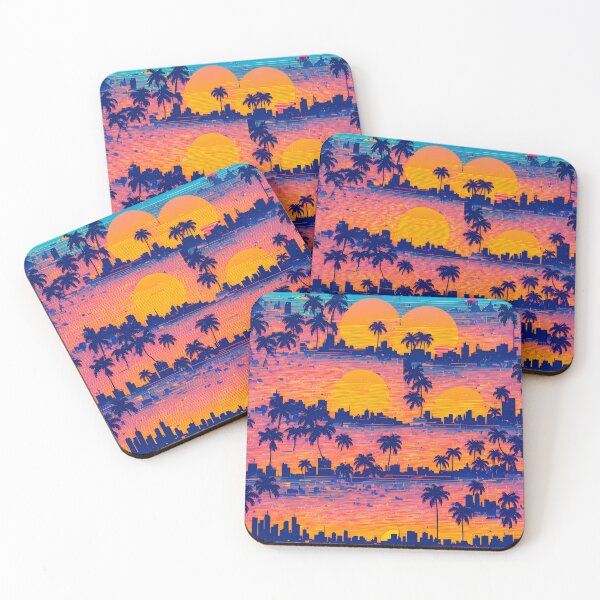 Item preview, Summer Sunset of 1985 designed and sold by VintageVoidX.