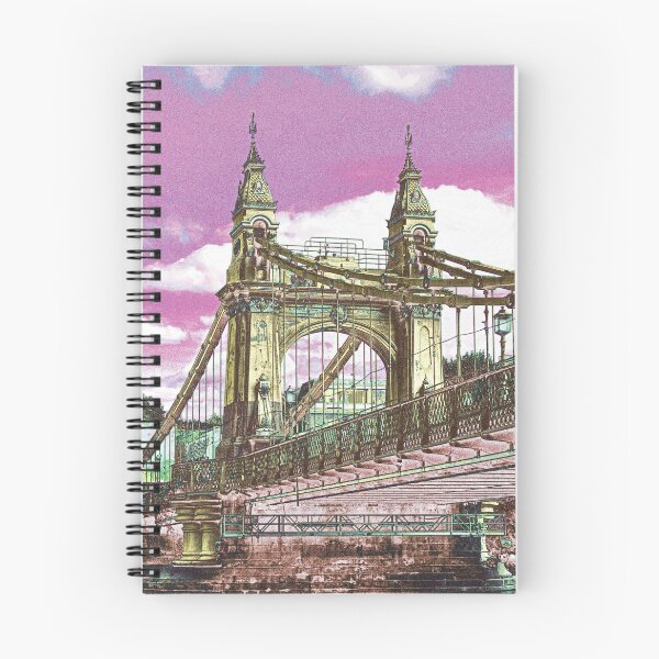 Artikelvorschau, Hammersmith Bridge, London entworfen und verkauft von CharlottePlaceArt.