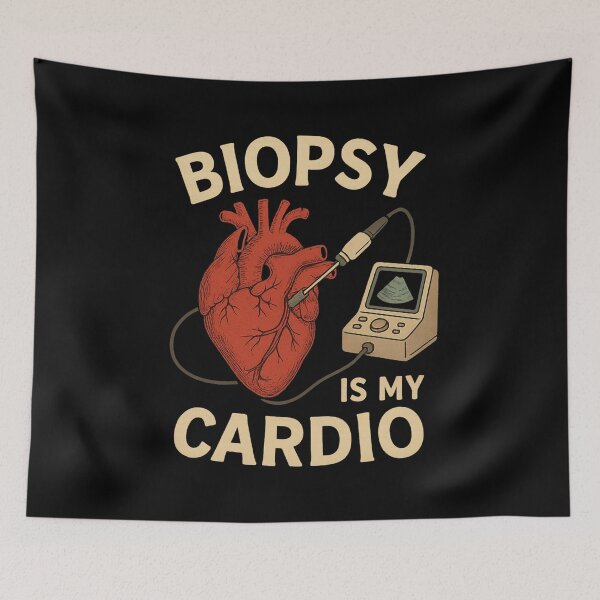 Item preview, Biopsy is my cardio medical humor designed and sold by NovivoPrints.