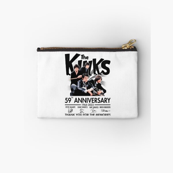 Item preview, The ki.nks 59th anniv.ersary 1964 2023 thank you for the memories white  designed and sold by Damiancross.