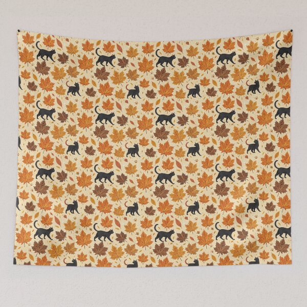 Item preview, A cozy and cute seamless pattern design for fall designed and sold by Merrylands Artshop.