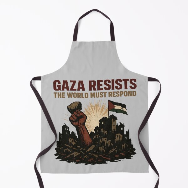 Item preview, Gaza Resists – Solidarity Artwork for Palestine designed and sold by ArthUpscale.